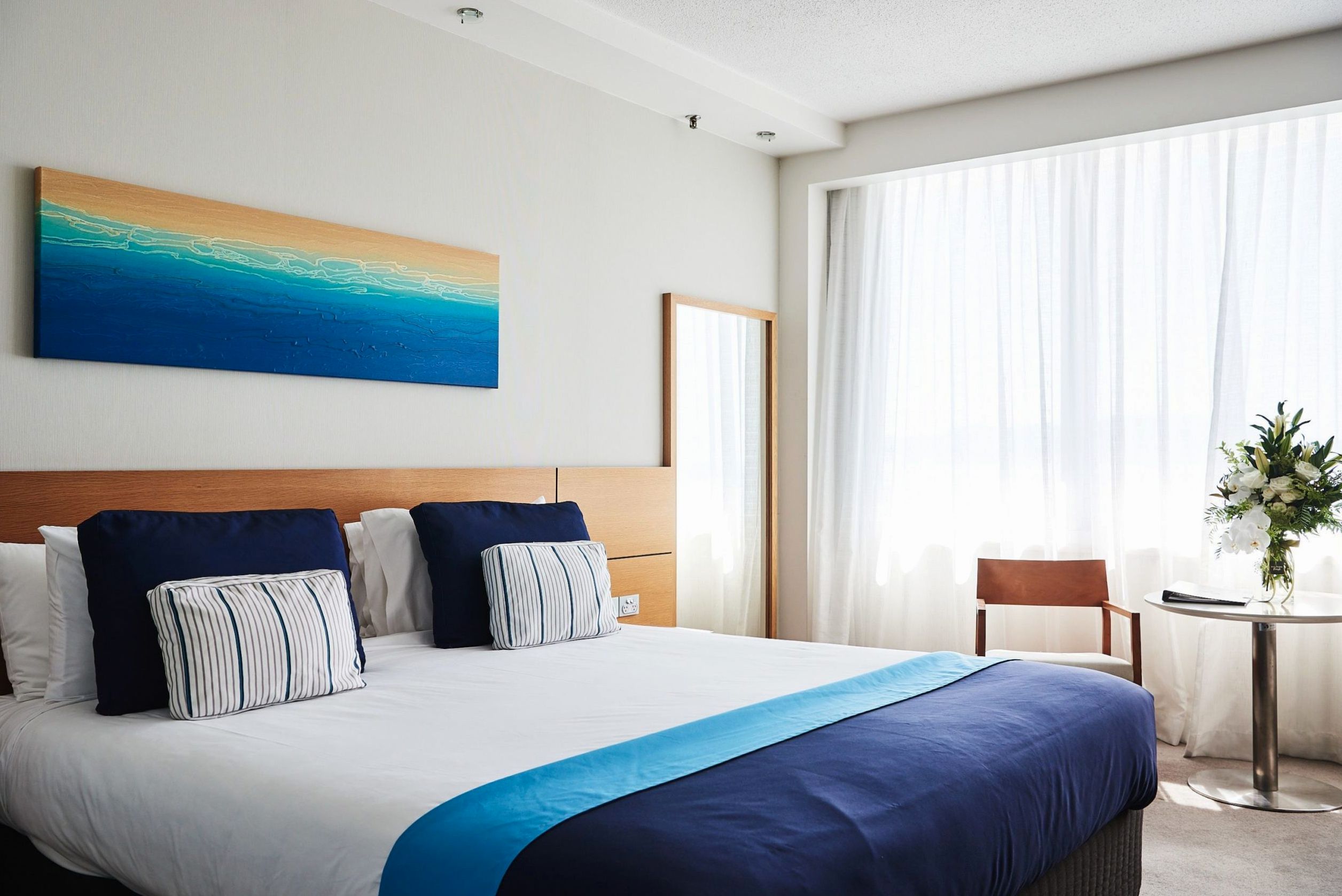 Executive Suite with premium interiors and living area at The Ville